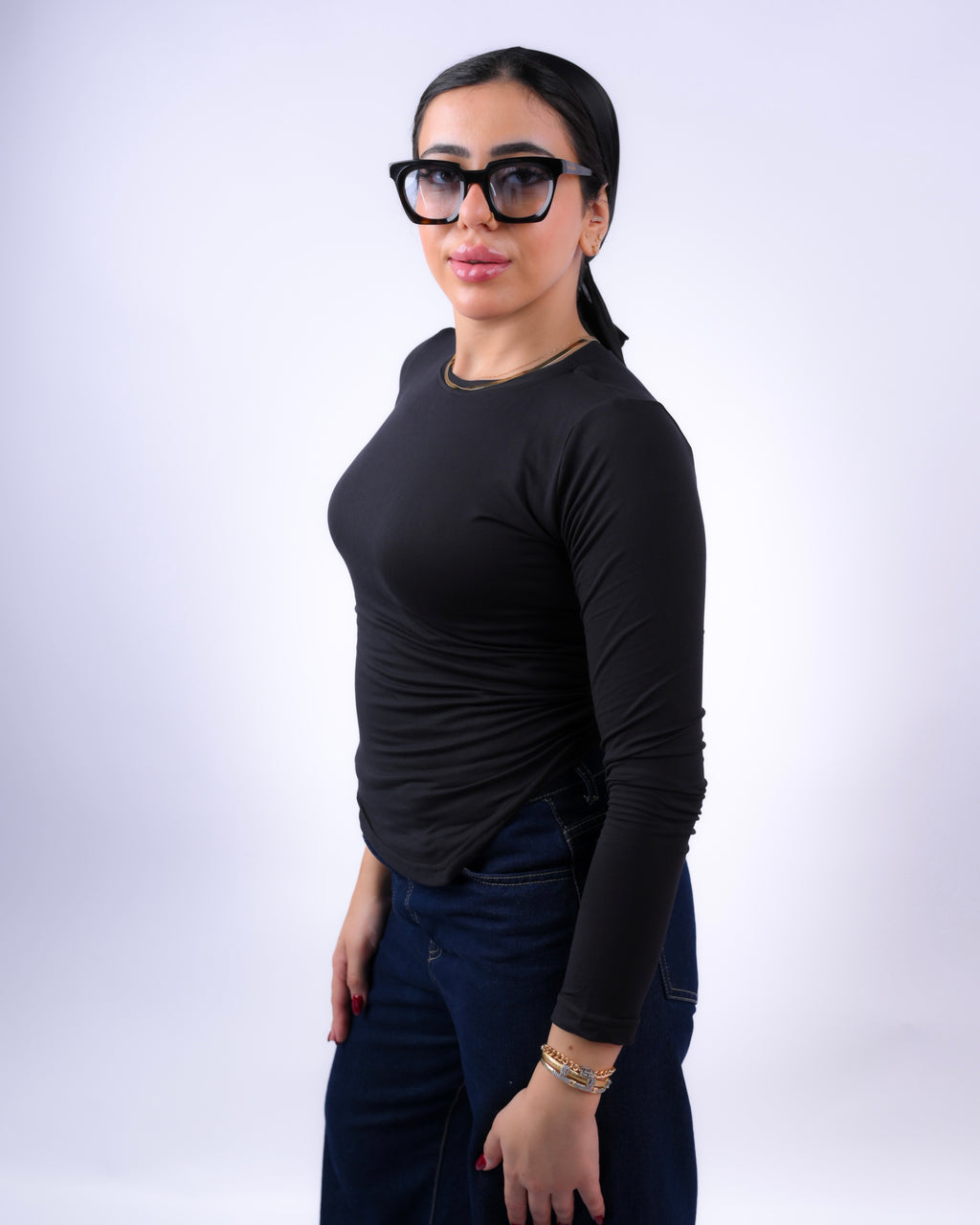 Masquerade Basic Long Sleeves - Black